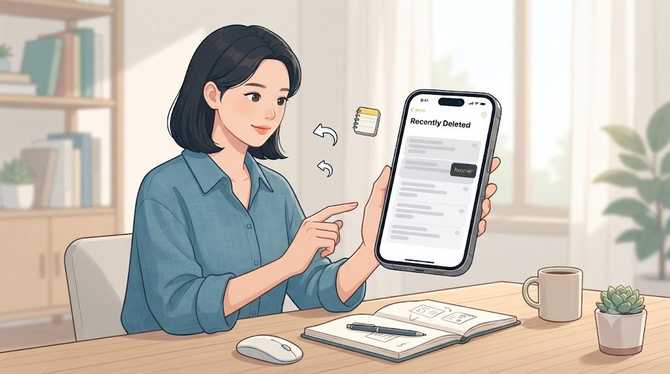 아이폰 메모 복구: 삭제된 노트를 다시 되살리는 노하우