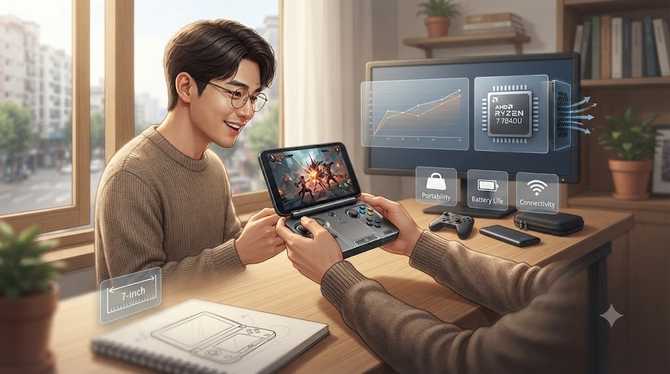 GPD Win Mini 7인치 UMPC의 핵심 스펙과 실제 활용 포인트