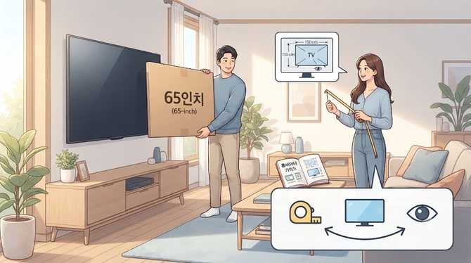 티비 인치 계산으로 우리 집에 딱 맞는 TV를 찾는 실전 팁과 거리 가이드