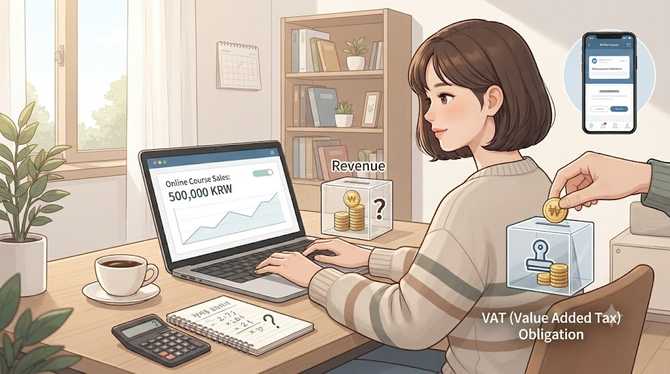 무직자도 온라인 강의 판매 수익에 부가가치세 과세대상일까?