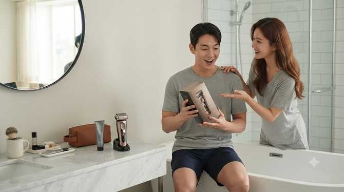 브라운 면도기 9 PRO+로 피부 트러블 없이 깔끔 면도, 선물 가치까지 높이는 선택 (2)