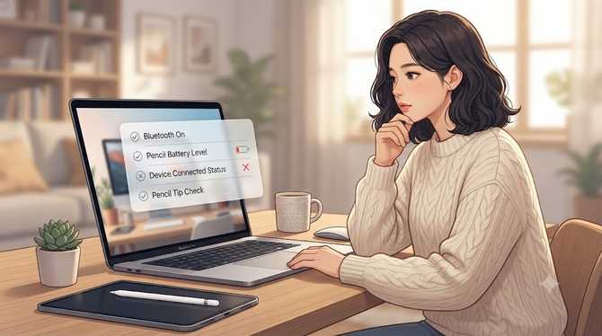 애플펜슬 연결 안될 때 아이패드에서 바로 확인하는 체크리스트 (2)