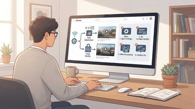 유튜브 화질 고정으로 끊김 없이 선명 재생하는 간단 팁 (2)