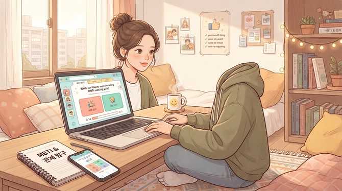 적사고 MBTI 방구석 연구소 원영적 사고 테스트 진행 및 유형별 결과 확인하기 (2)