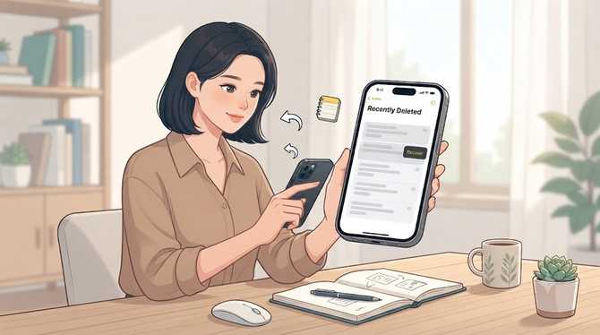 아이폰 메모 복구: 삭제된 노트를 다시 되살리는 노하우 (2)