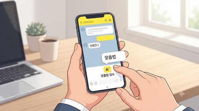 카톡 맞춤법 검사 카카오톡 번역 기능 사용 방법 (3)