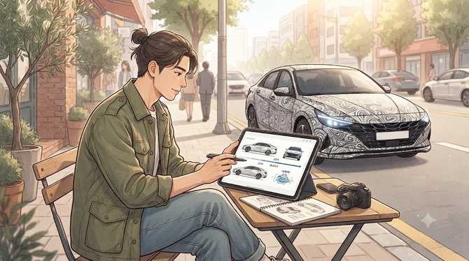 아반떼 풀체인지, 쏘나타도 부럽지 않을 디자인과 성능 (3)