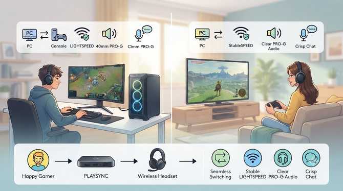 로지텍 A20X로 PC와 콘솔을 아우르는 게이밍 헤드셋 고르는 방법 (3)