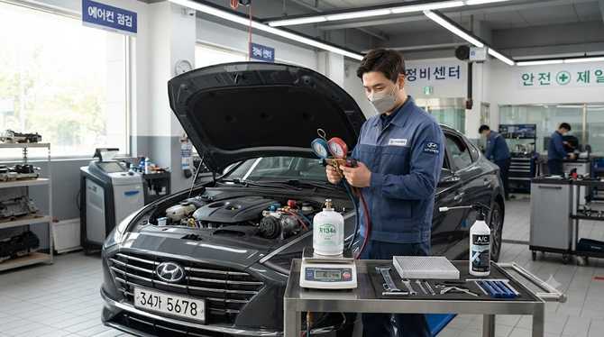 자동차 에어컨 관리 비법: 여름 냉매 비용과 악취 해결 (3)