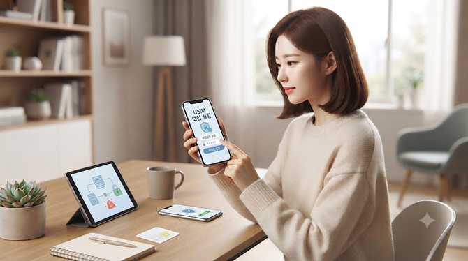 해킹 방지 유심보호서비스 무료 신청과 비밀번호 설정 방법 (3)