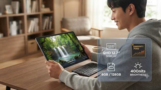 레노버 P12 QHD 12.7인치 가성비 태블릿의 핵심