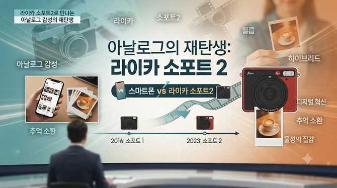 라이카 소포트2로 만나는 아날로그 감성의 재탄생, 지금 시작