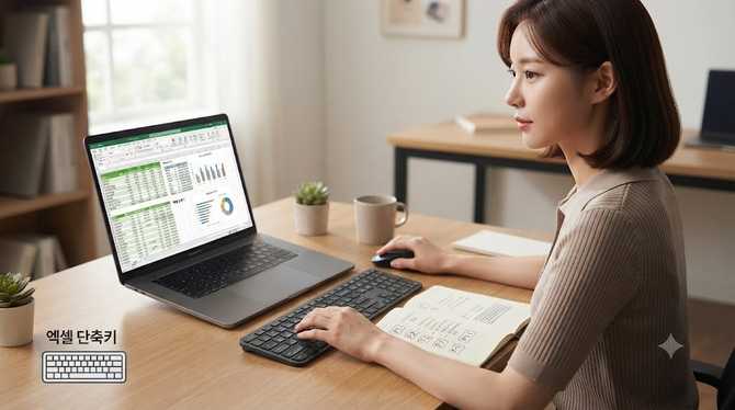 실무에서 바로 쓰는 엑셀 단축키 모음으로 업무 효율 크게 높이기