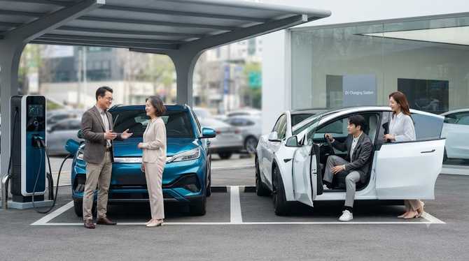 BYD 4050 vs 테슬라 3040, 구매층 차이가 드러나다