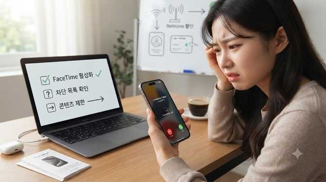 아이폰 페이스타임 안됨 오류의 원인과 실전 해결 포인트