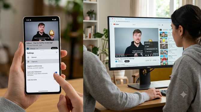 유튜브 자동더빙 끄기 모바일 PC 버전 완벽 정리