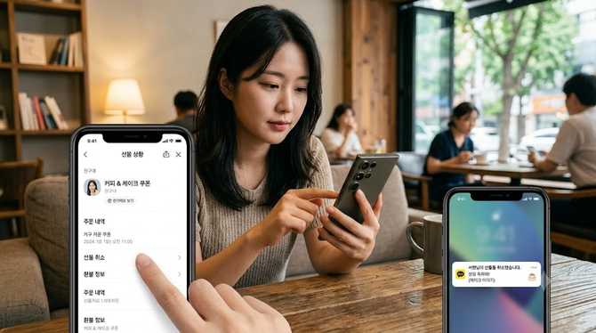 카카오톡 선물하기 환불 방법과 취소, 상대방 알림 확인까지