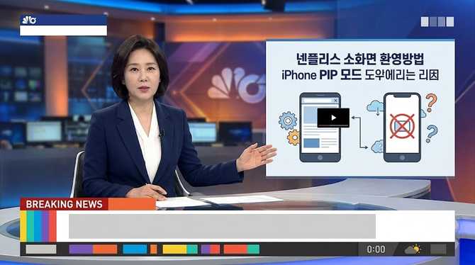 넷플릭스 작은화면 시청 방법 및 아이폰 PIP 모드 안되는 이유 정리