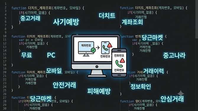 더치트 계좌 무료 조회 방법 PC 및 모바일 버전 알아보기