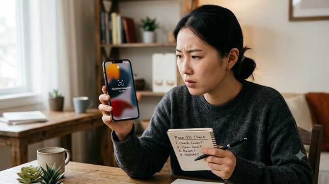 아이폰 페이스아이디 안됨 face id 오류 해결 방법