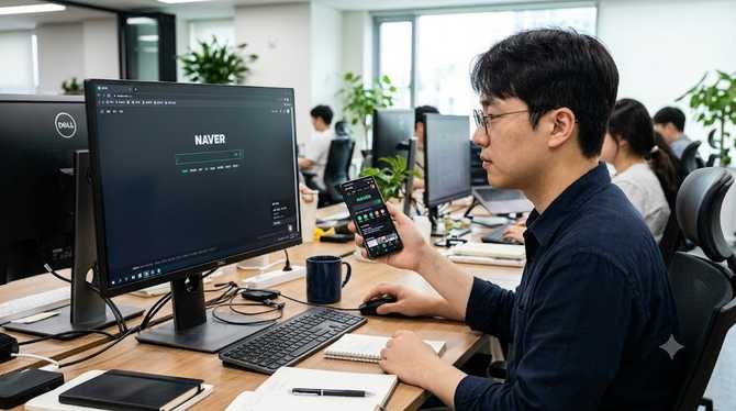 네이버 다크모드 PC·모바일 설정과 해제, 한눈에 쉽게 확인하기