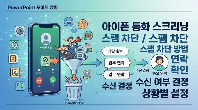 아이폰 통화 스크리닝으로 스팸 차단, 다음 수순은?