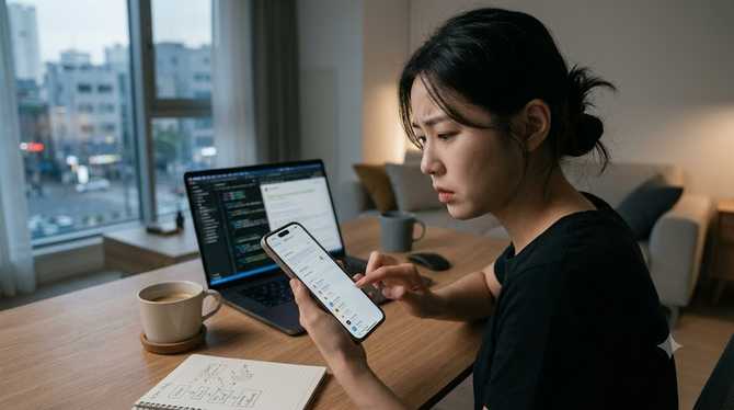 아이폰 카톡 알림 안옴 지연 및 표시 오류 해결 가이드