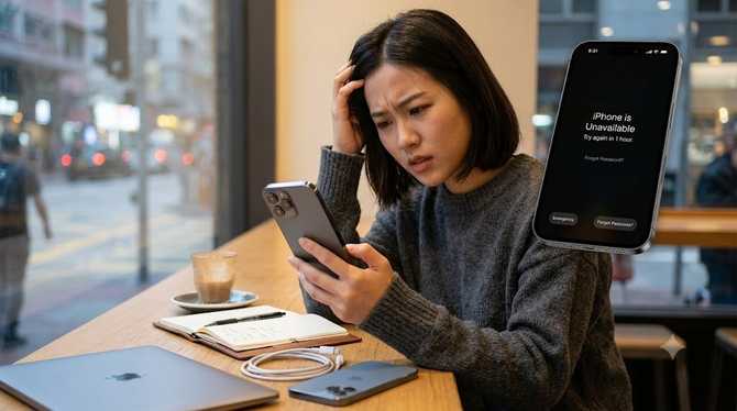 아이폰 비밀번호를 잊었을 때 가능한 해결 방법 요약
